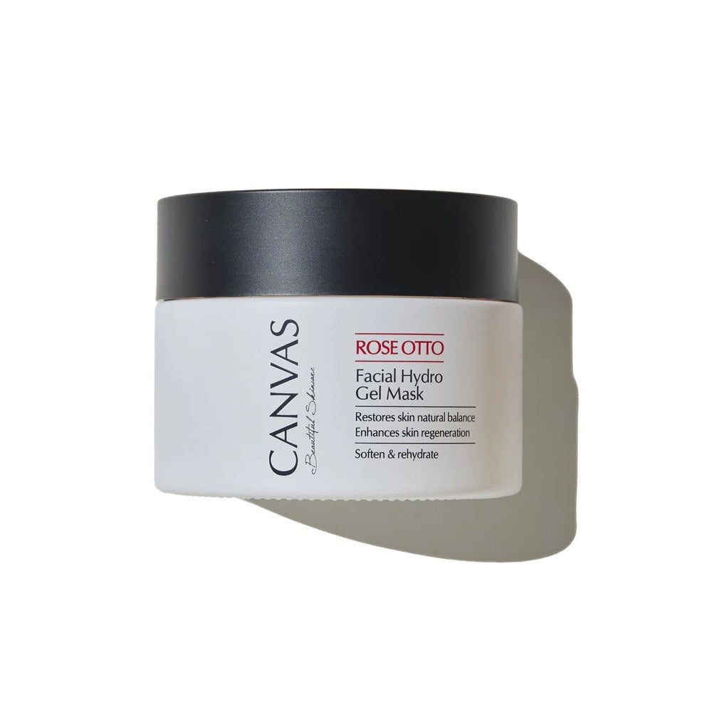 Canvas Rose Otto Facial Hydro Gel Mask - Elegant Beauty - Canvas