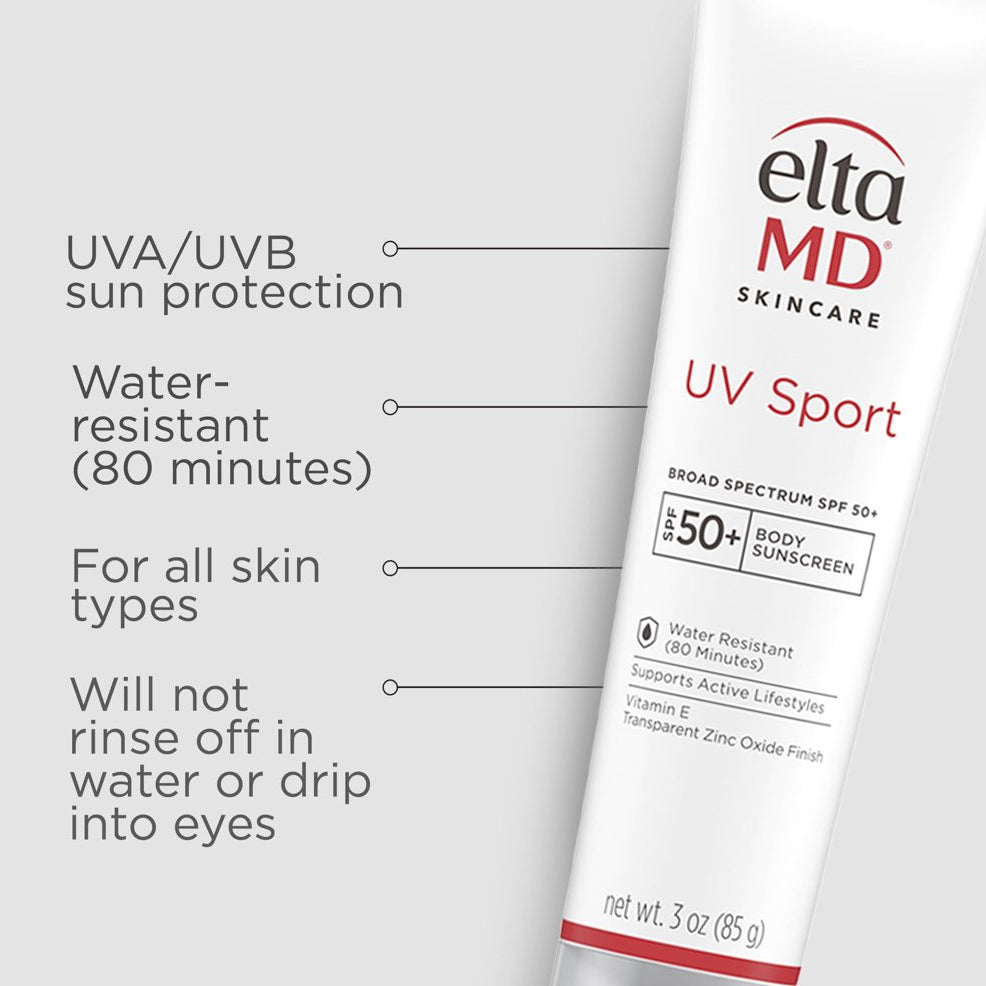 eltaMD UV Sport SPF 50 Very Water - Resistant - Elegant Beauty - elta MD