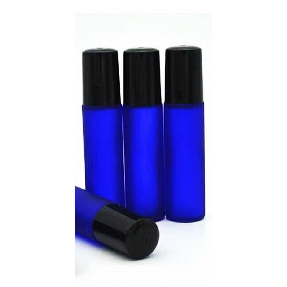 Glass Bottle with Stainless Steel Roller Ball - Elegant Beauty - Accessories