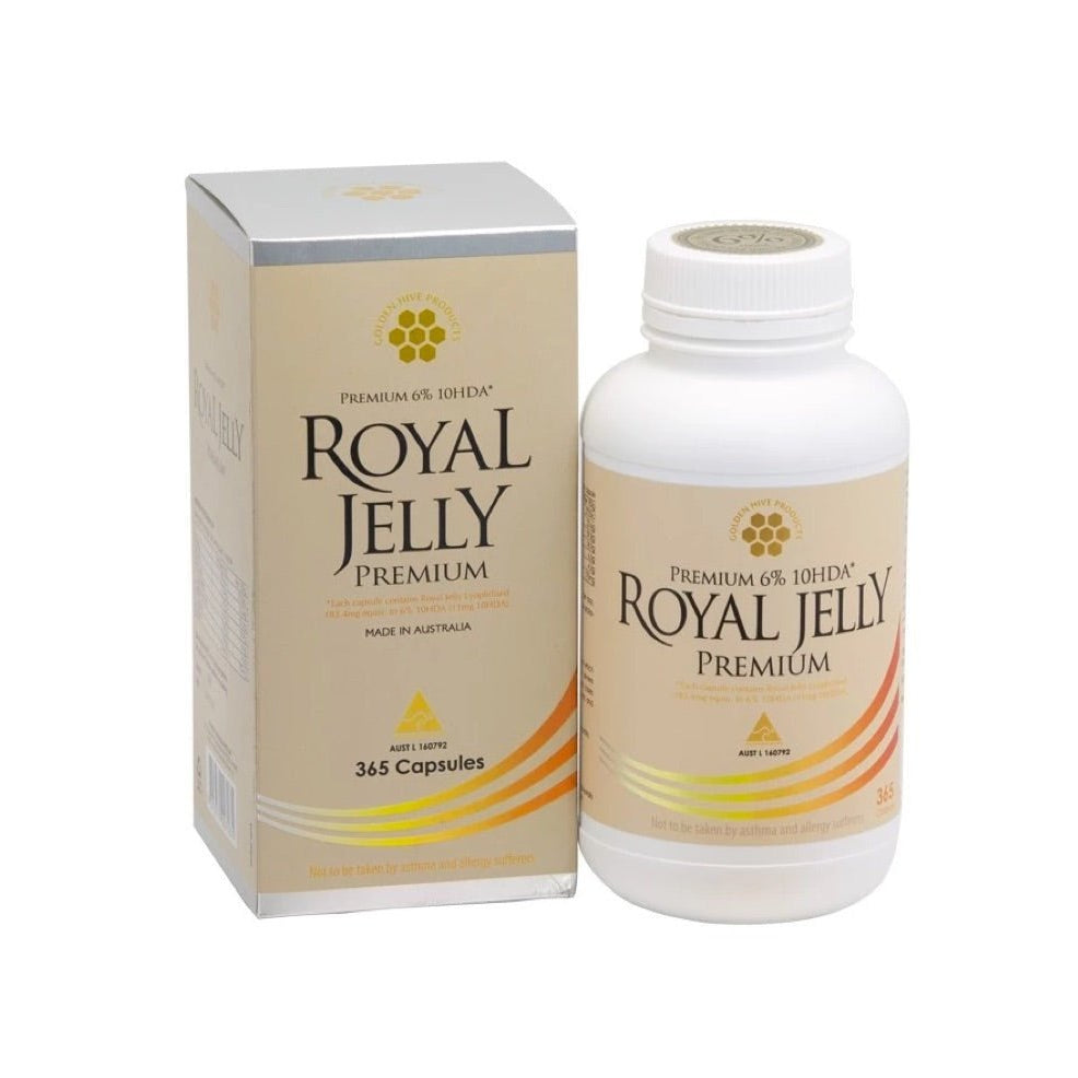 Golden Hive Royal Jelly Premium (6% 10HDA) - Elegant Beauty - Golden Hive
