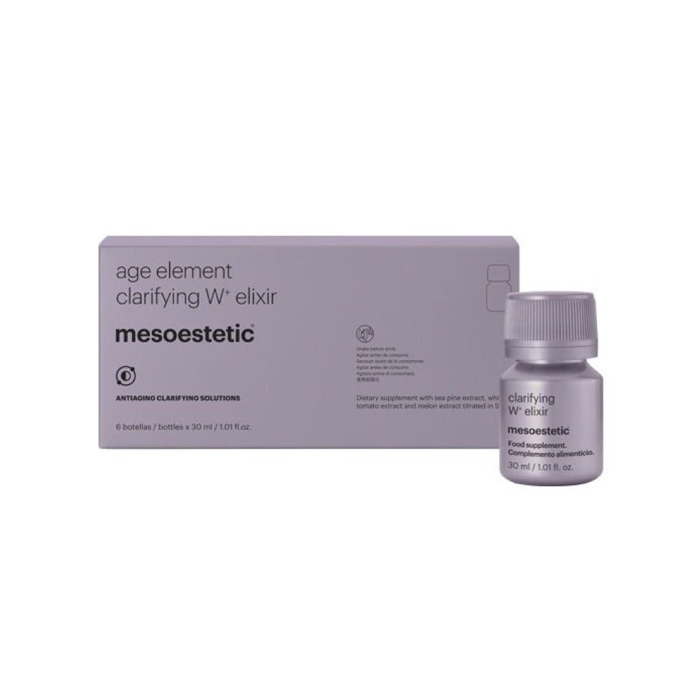 mesoestetic age element® clarifying W+ elixir (30mL x 6) - Elegant Beauty - Mesoestetic