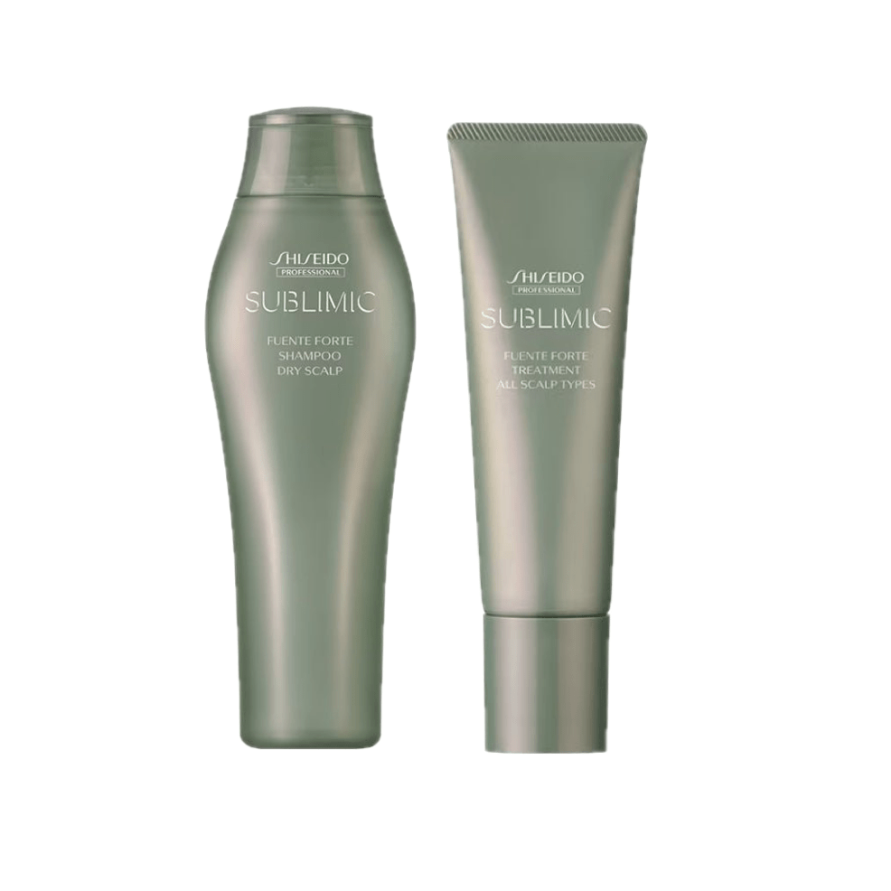 Shiseido Professional Fuente Forte Shampoo Dry Scalp 10mL + Treatment 10g - Elegant Beauty - Shiseido