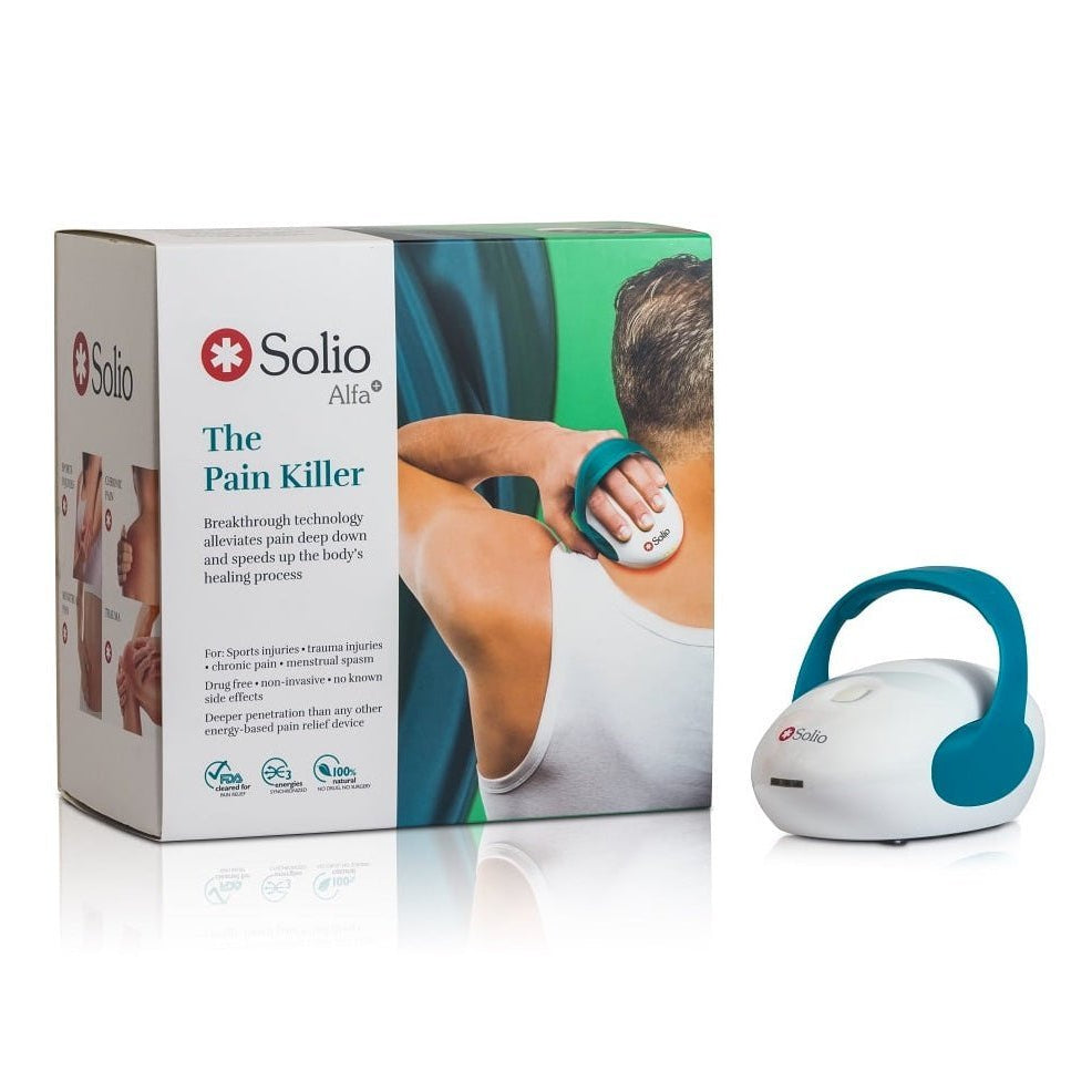 Solio Alfa Plus 3 - in - 1 Pain Relief Device - Elegant Beauty - Solio