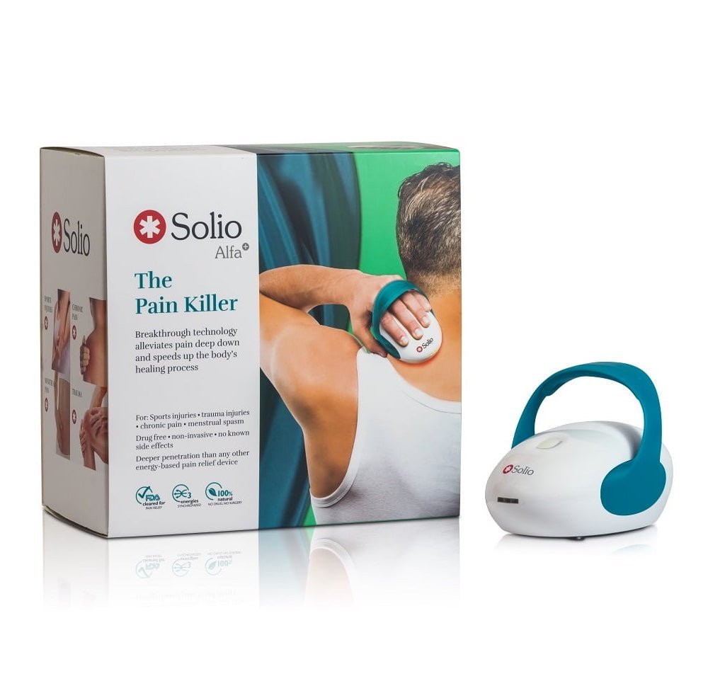 Solio Alfa Plus 3 - in - 1 Pain Relief Device - Elegant Beauty - Solio