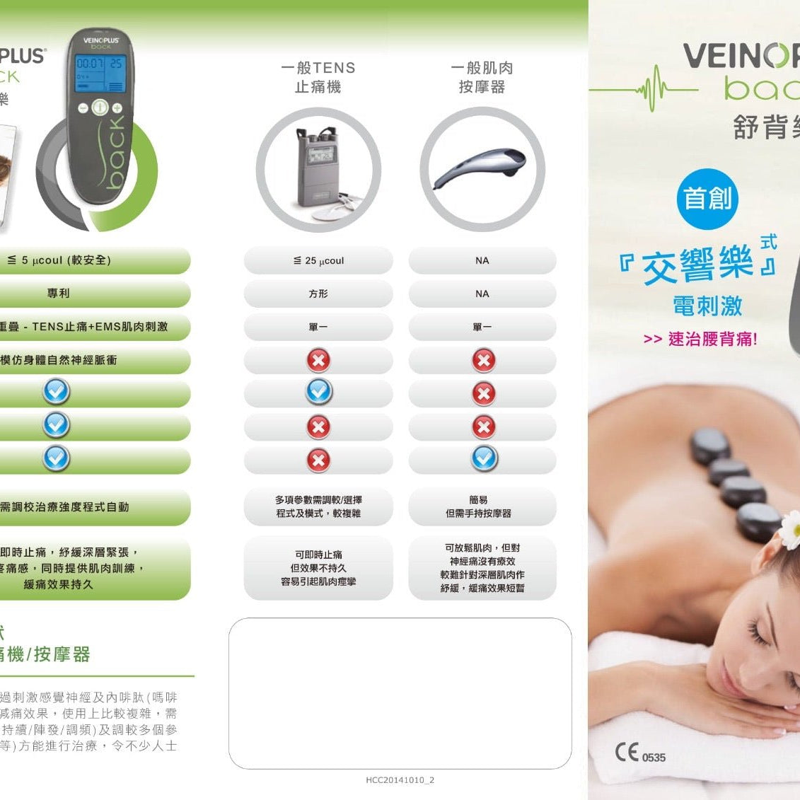 Veinoplus Back - Elegant Beauty - Veinoplus