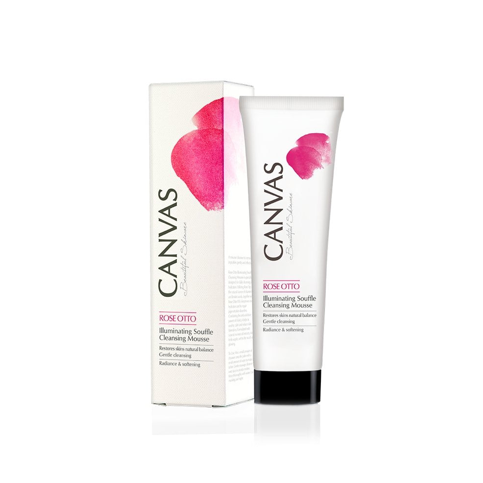 Canvas Rose Otto Illuminating Souffle Cleansing Mousse - Elegant Beauty-Canvas