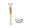 Silicon Brush & Glass Container - Elegant Beauty-Accessories