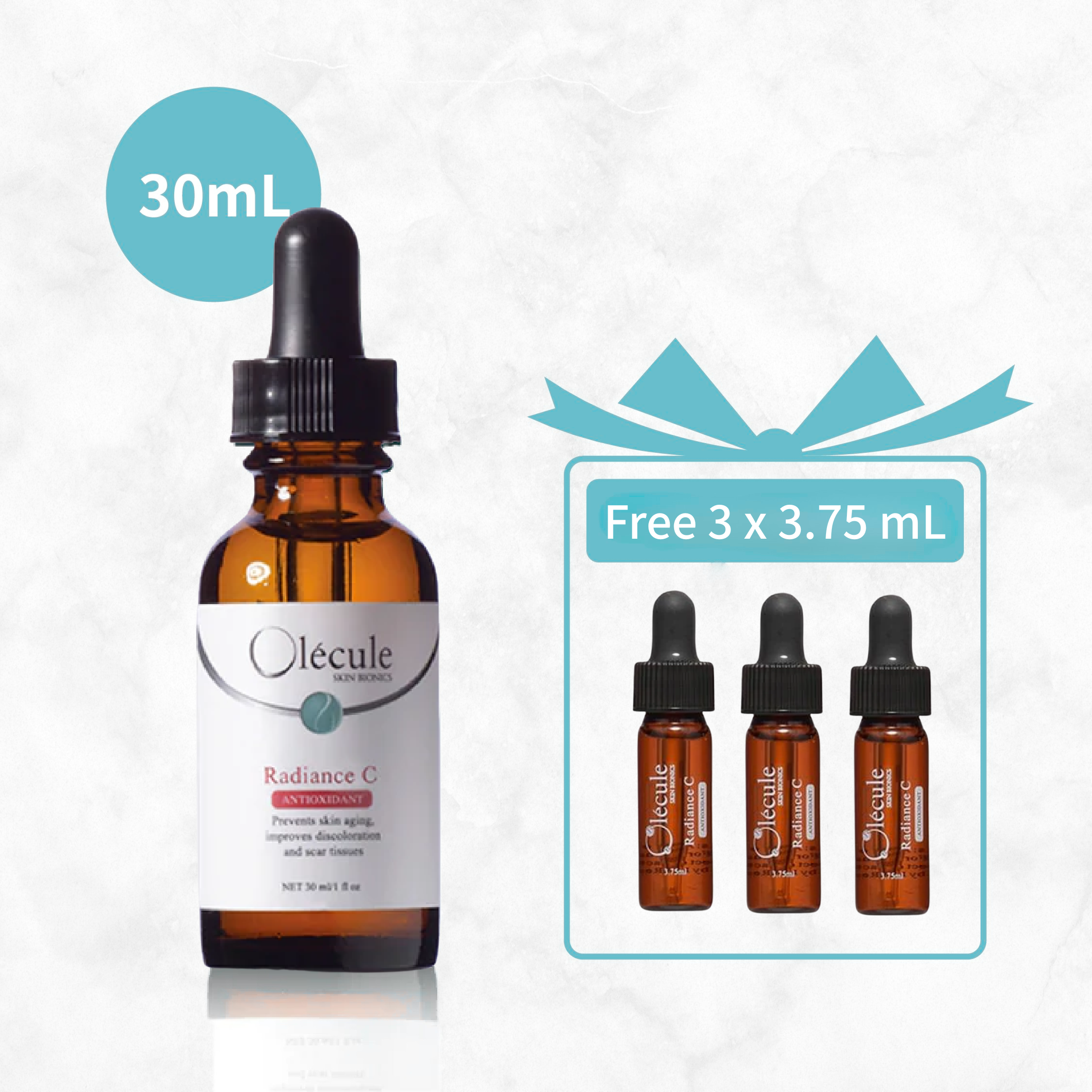 Olecule Radiance C 30mL free 11mL | Elegant Beauty | Olecule