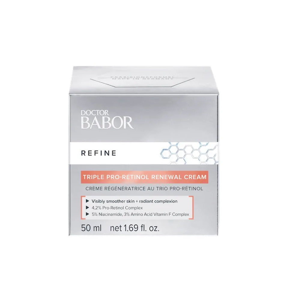 BABOR DOCTOR BABOR REFINE Triple Pro-Retinol Renewal Cream 50mL | Elegant Beauty
