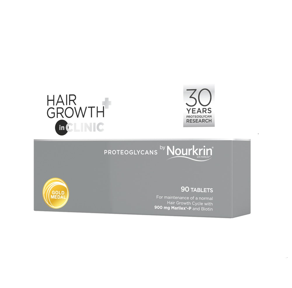 Nourkrin Hair Growth+ inCLINIC 90 Tablets | Elegant Beauty | Nourkrin 