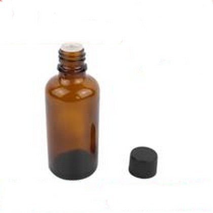 Amber Bottle with cap - Elegant Beauty - Accessories