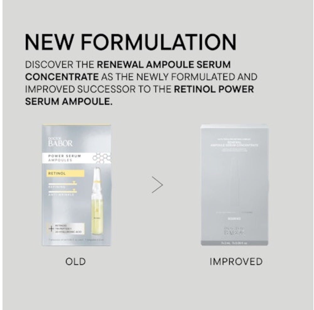 BABOR DOCTOR BABOR RESURFACE Renewal Ampoule Serum Concentrate - Elegant Beauty - Babor