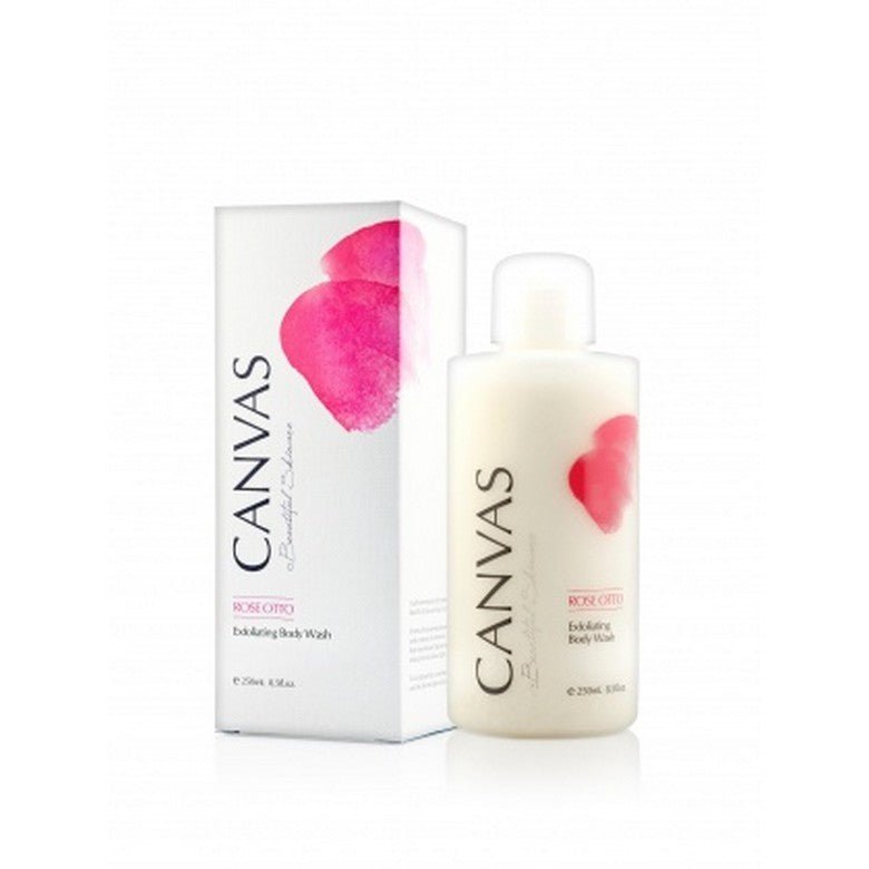 Canvas Rose Otto Exfoliating Body Wash - Elegant Beauty - Canvas