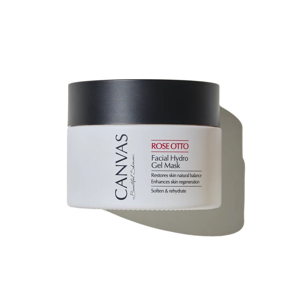 Canvas Rose Otto Facial Hydro Gel Mask - Elegant Beauty - Canvas