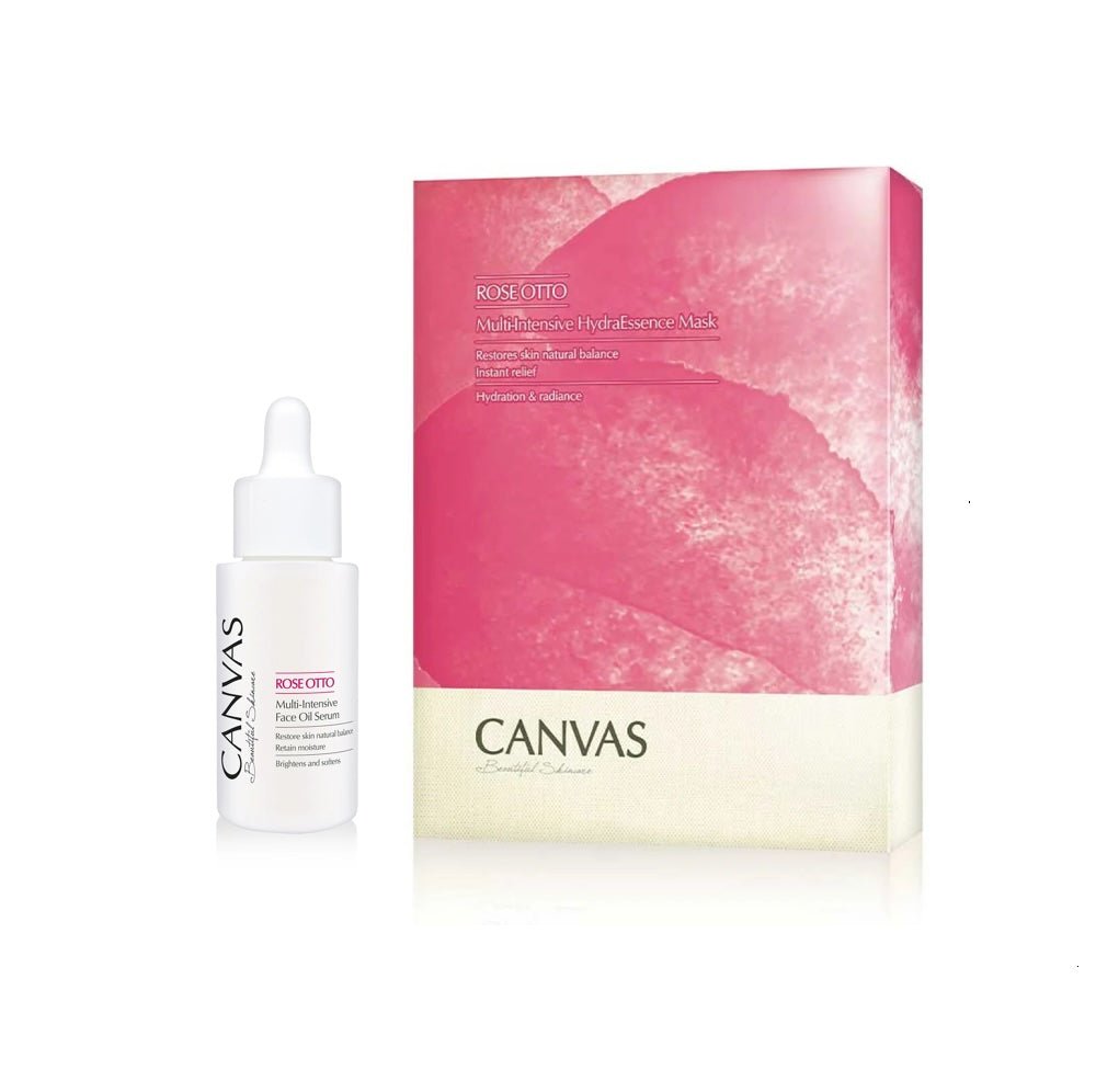 Canvas Rose Otto Glow & Hydration Set - Elegant Beauty-Canvas