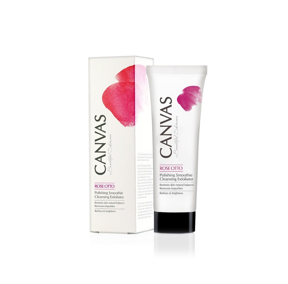 Canvas Rose Otto Polishing Smoothie Cleansing Exfoliator - Elegant Beauty - Canvas