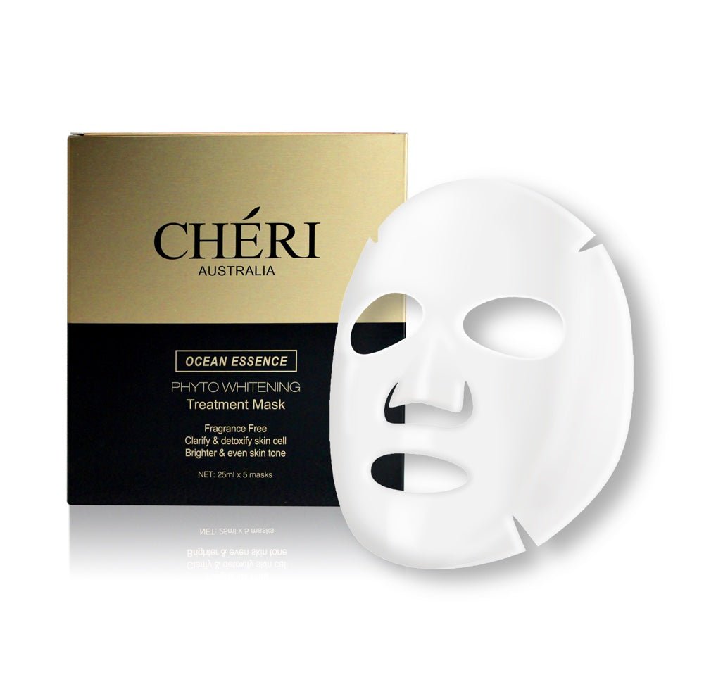 Cheri Phyto Whitening Treatment Ocean Essence Mask - Elegant Beauty - Chéri