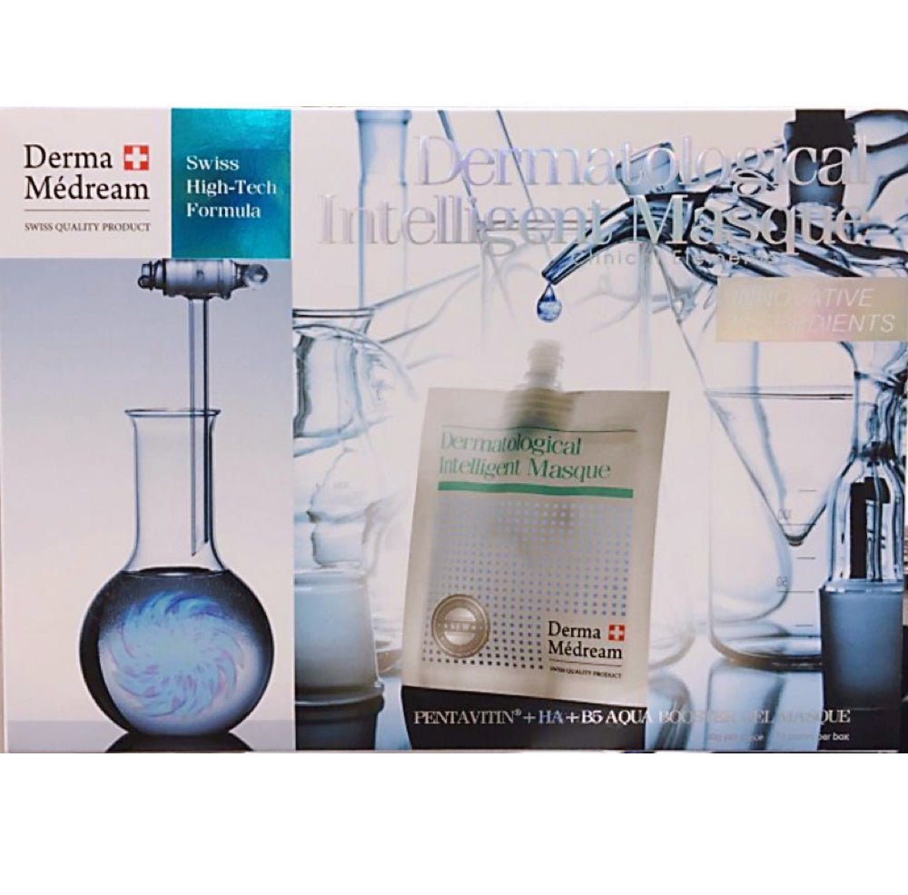 Derma Medream Pentavitin® + HA + B5 Aqua Booster Gel Masque (30g x 10) - Elegant Beauty - Derma Medream