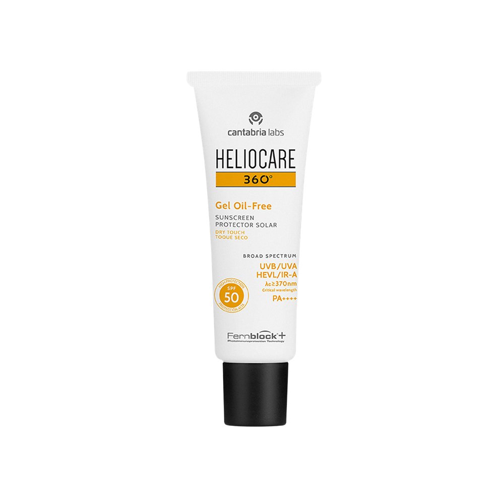 (Expired Date 07/2025) Endocare Heliocare 360° GEL OIL - FREE SPF50+ - Elegant Beauty - Endocare