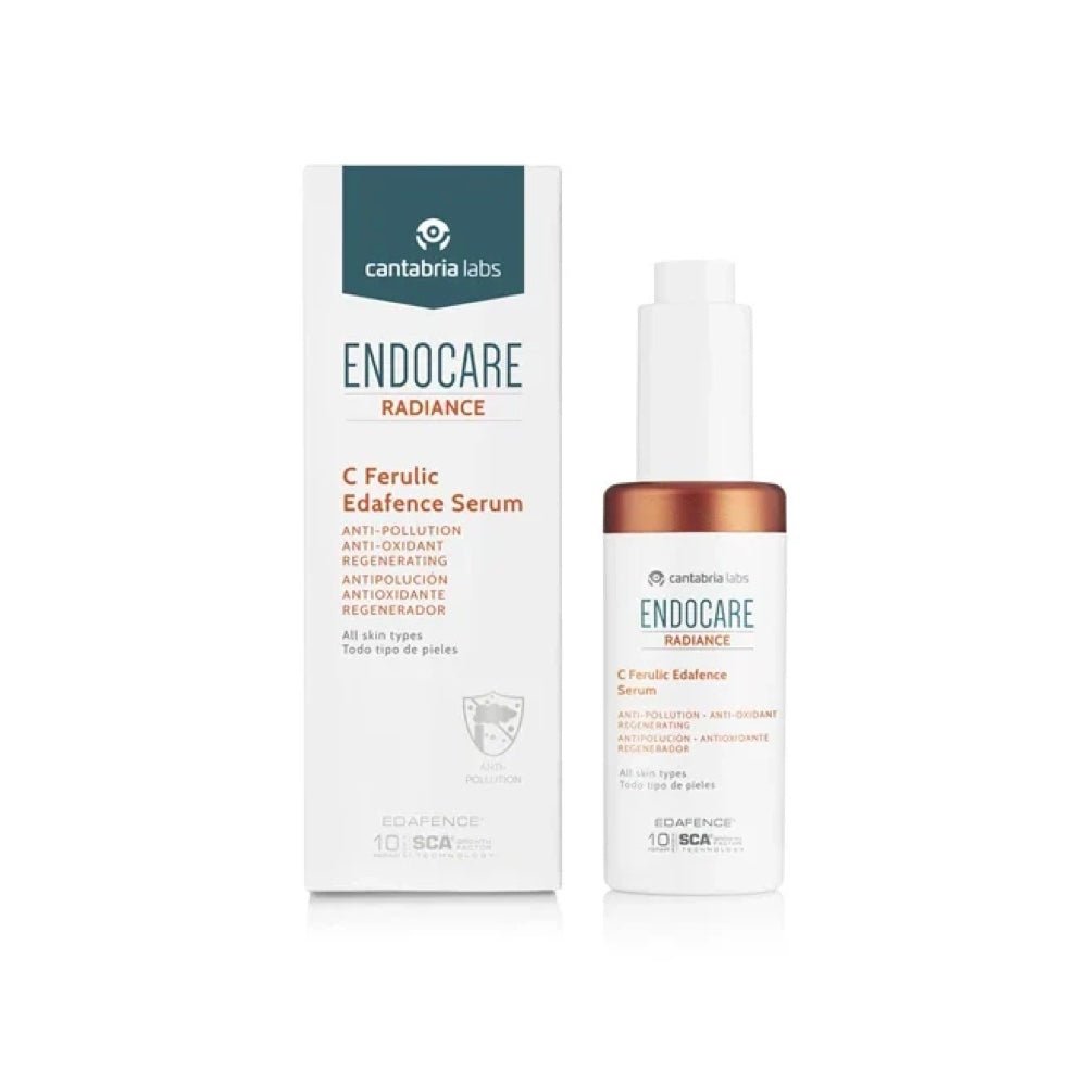 (Expired Date 08/2027) Endocare Radiance C Ferulic Edafence Serum SCA10 - Elegant Beauty-Endocare