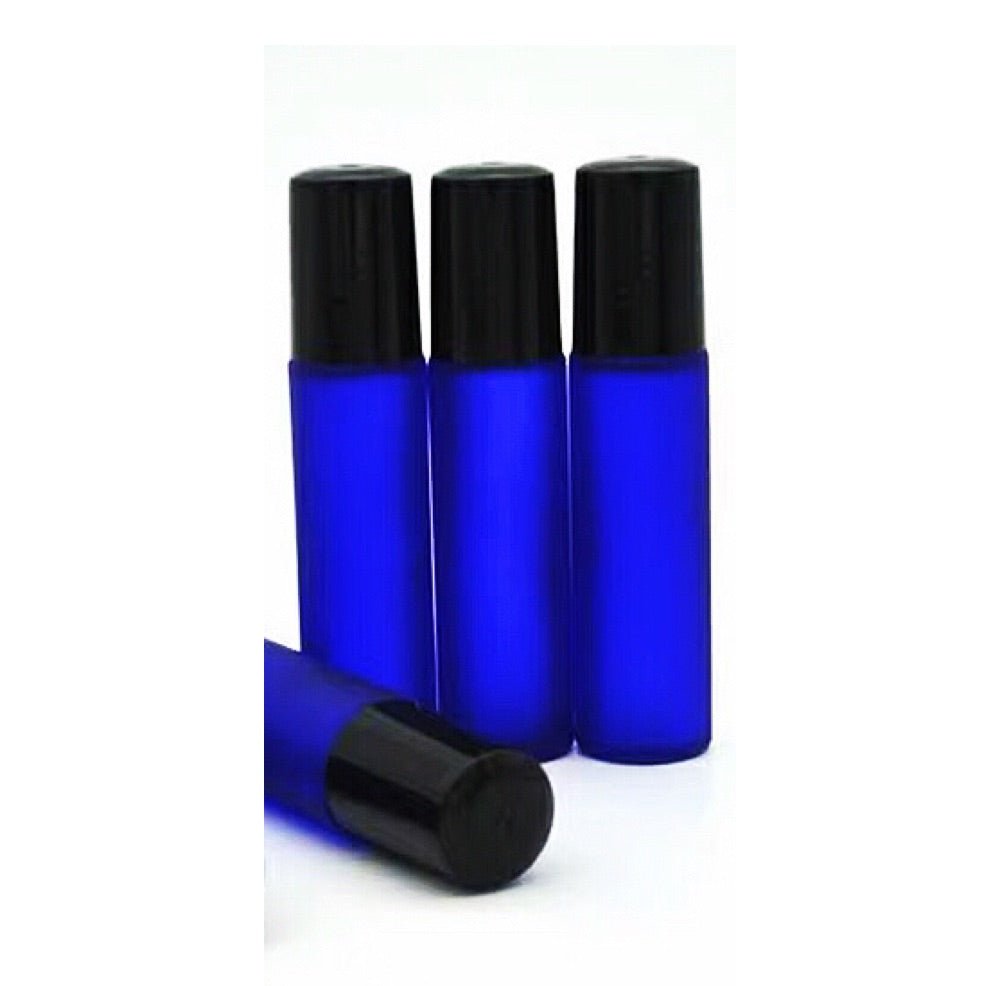 Glass Bottle with Stainless Steel Roller Ball - Elegant Beauty - Accessories