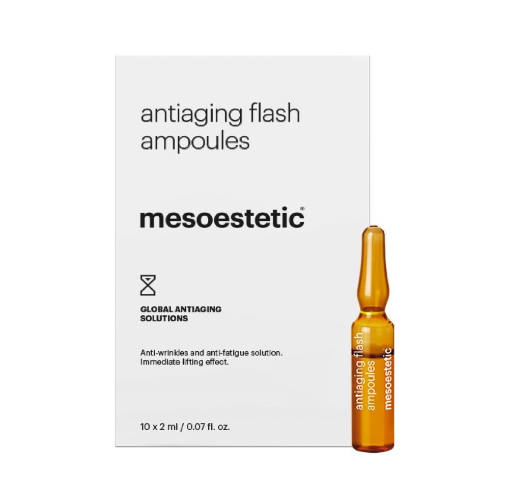 mesoestetic antiaging flash ampoules (2mL x 10) - Elegant Beauty - Mesoestetic