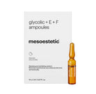 mesoestetic glycolic + E + F ampoules (2mL x 10) - Elegant Beauty - Mesoestetic