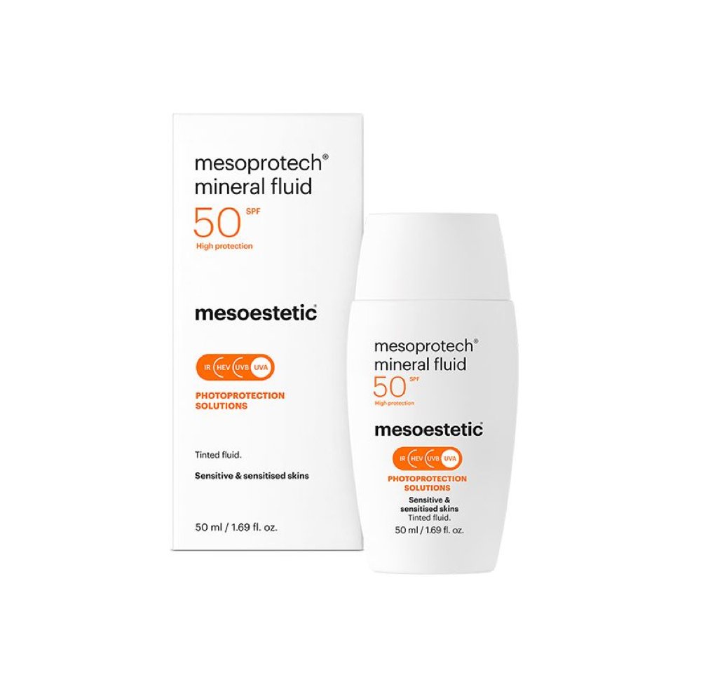 mesoestetic mesoprotech® mineral fluid spf50 - Elegant Beauty - Mesoestetic