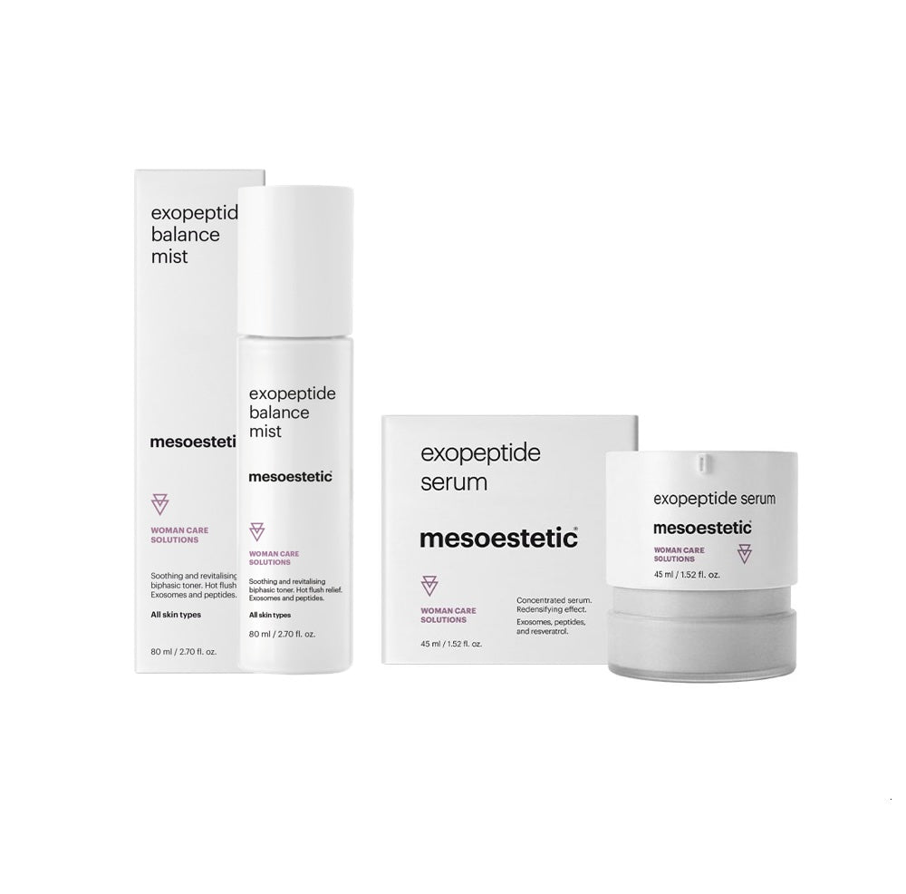 mesoestetic exopeptide mist and serum set | Elegant Beauty | mesoestetic 