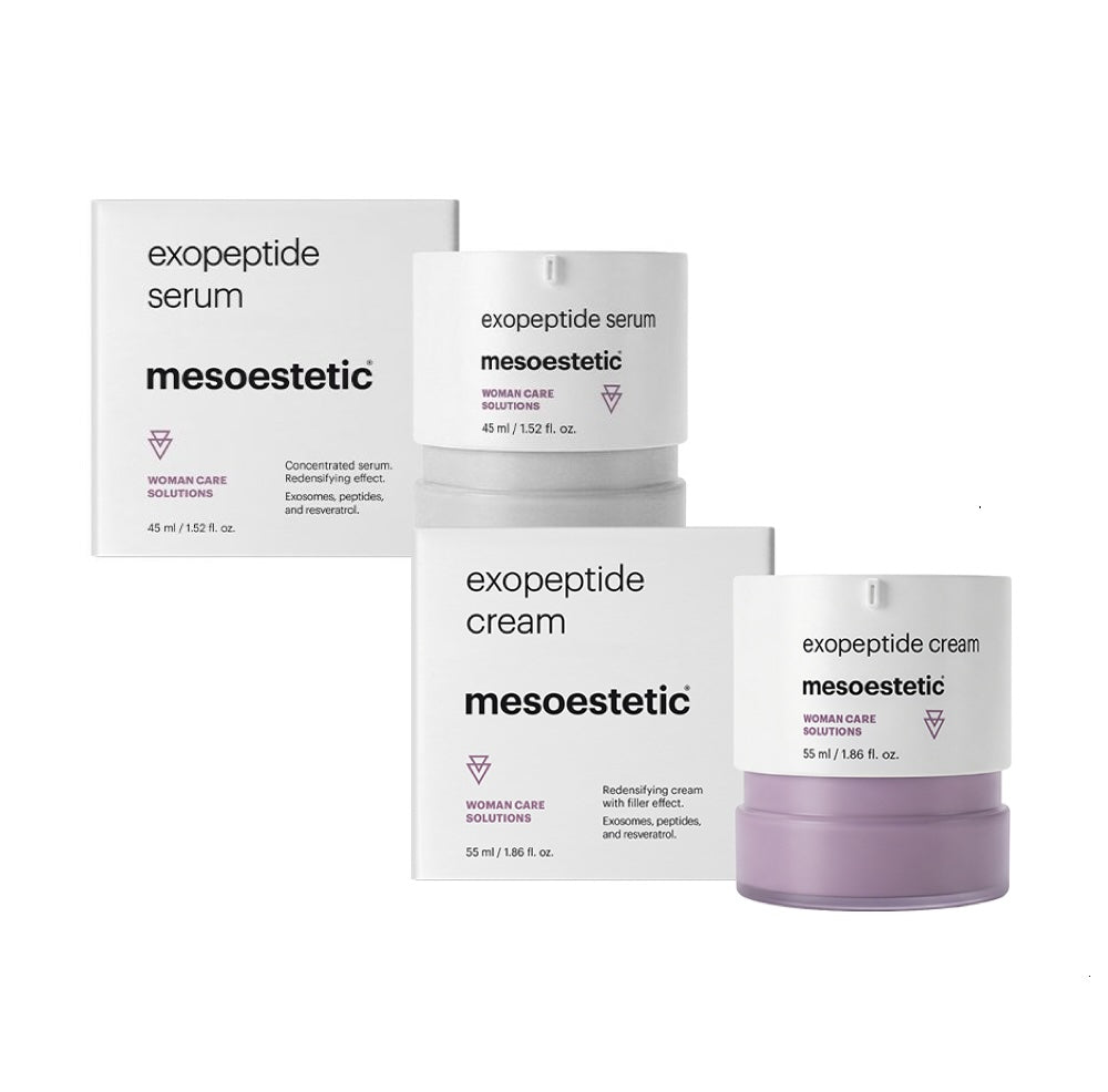 mesoestetic exopeptide serum and cream set | Elegant Beauty | mesoestetic 