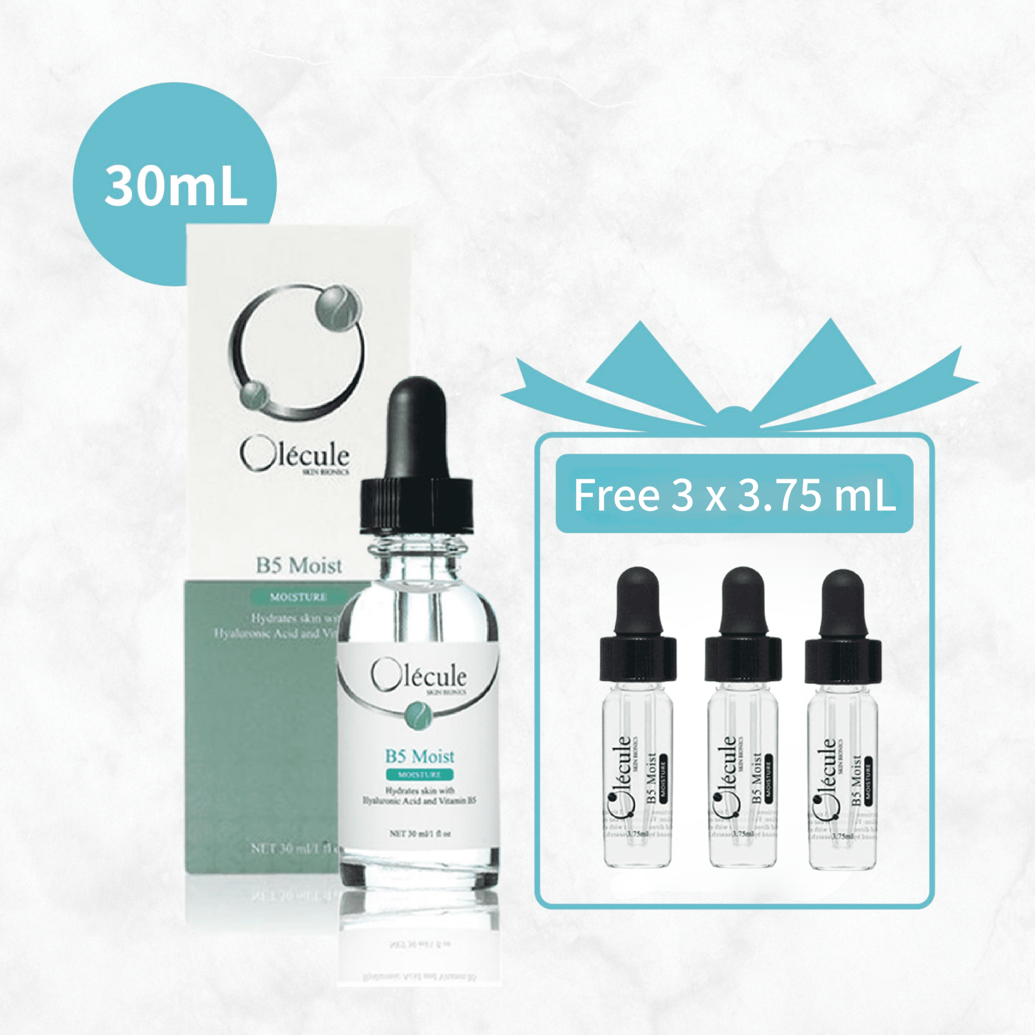 Olecule B5 Moist 30mL free 11mL - Elegant Beauty - Olecule