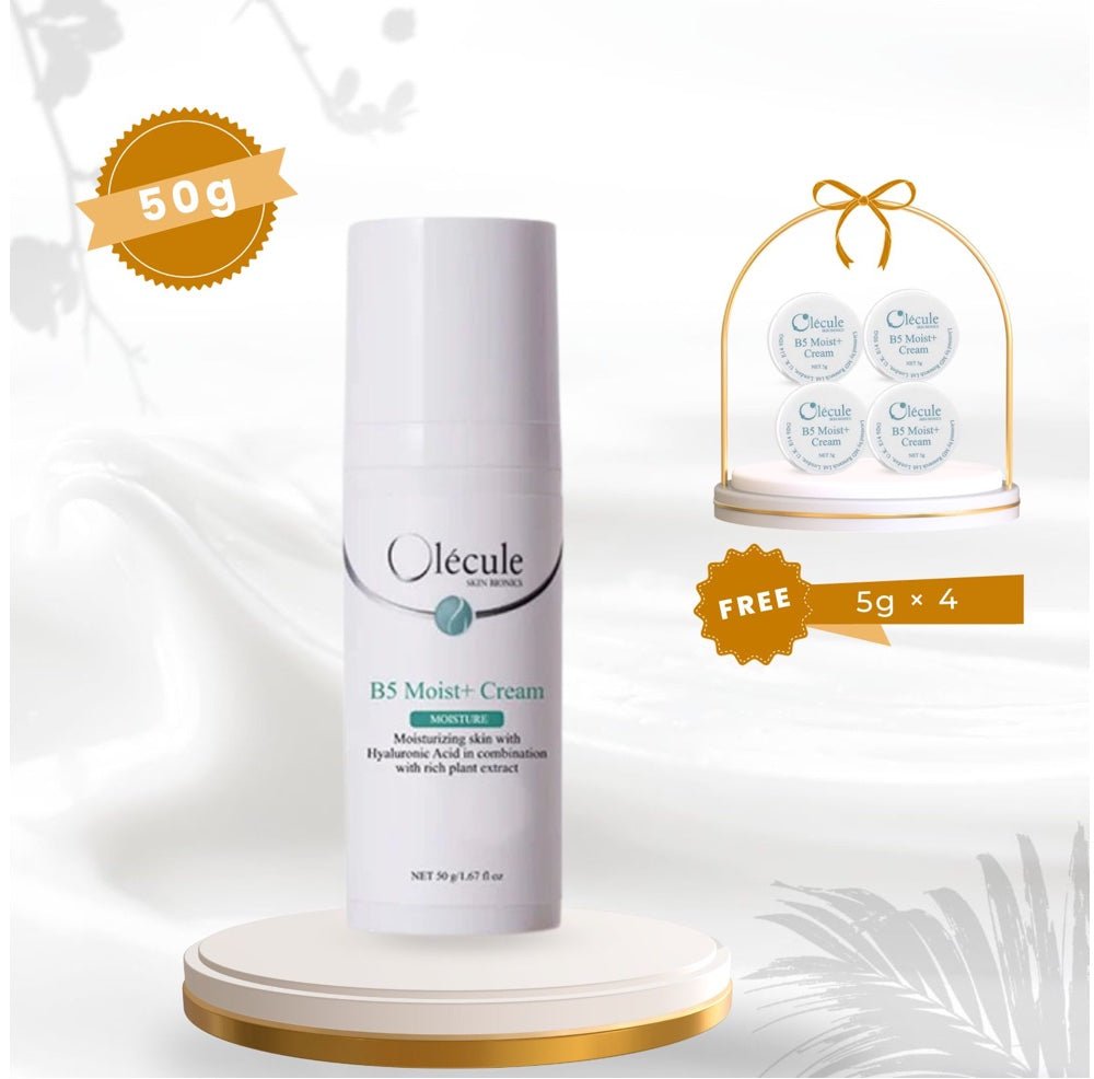 Olecule B5 Moist+ Cream 50g free 20g - Elegant Beauty - Olecule