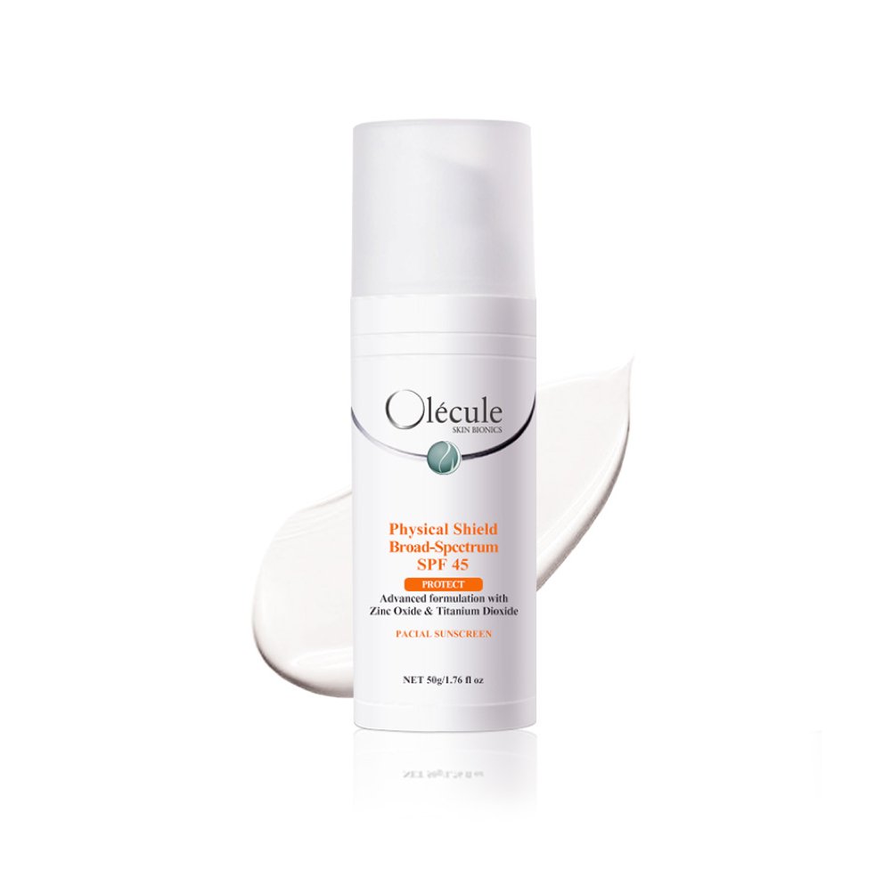 Olecule Physical Shield Broad - Spectrum SPF45 - Elegant Beauty - Olecule