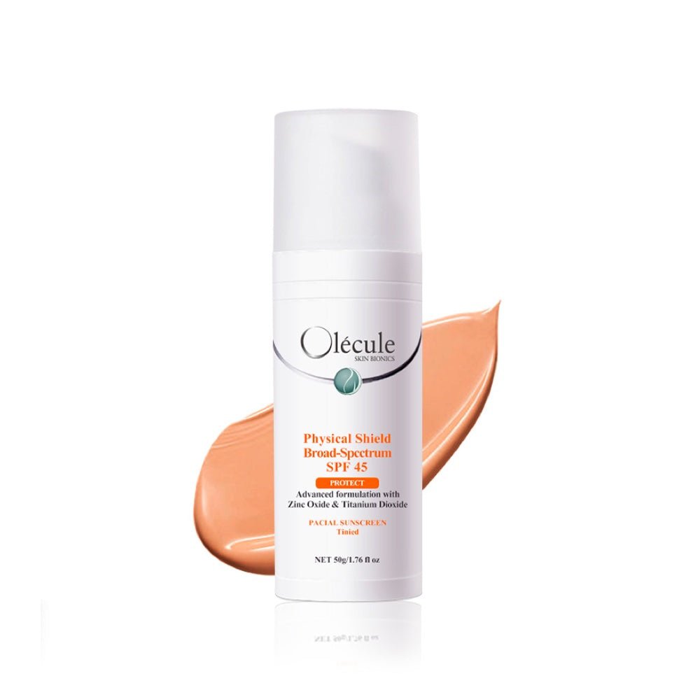 Olecule Physical Shield SPF45 Tinted - Elegant Beauty - Olecule