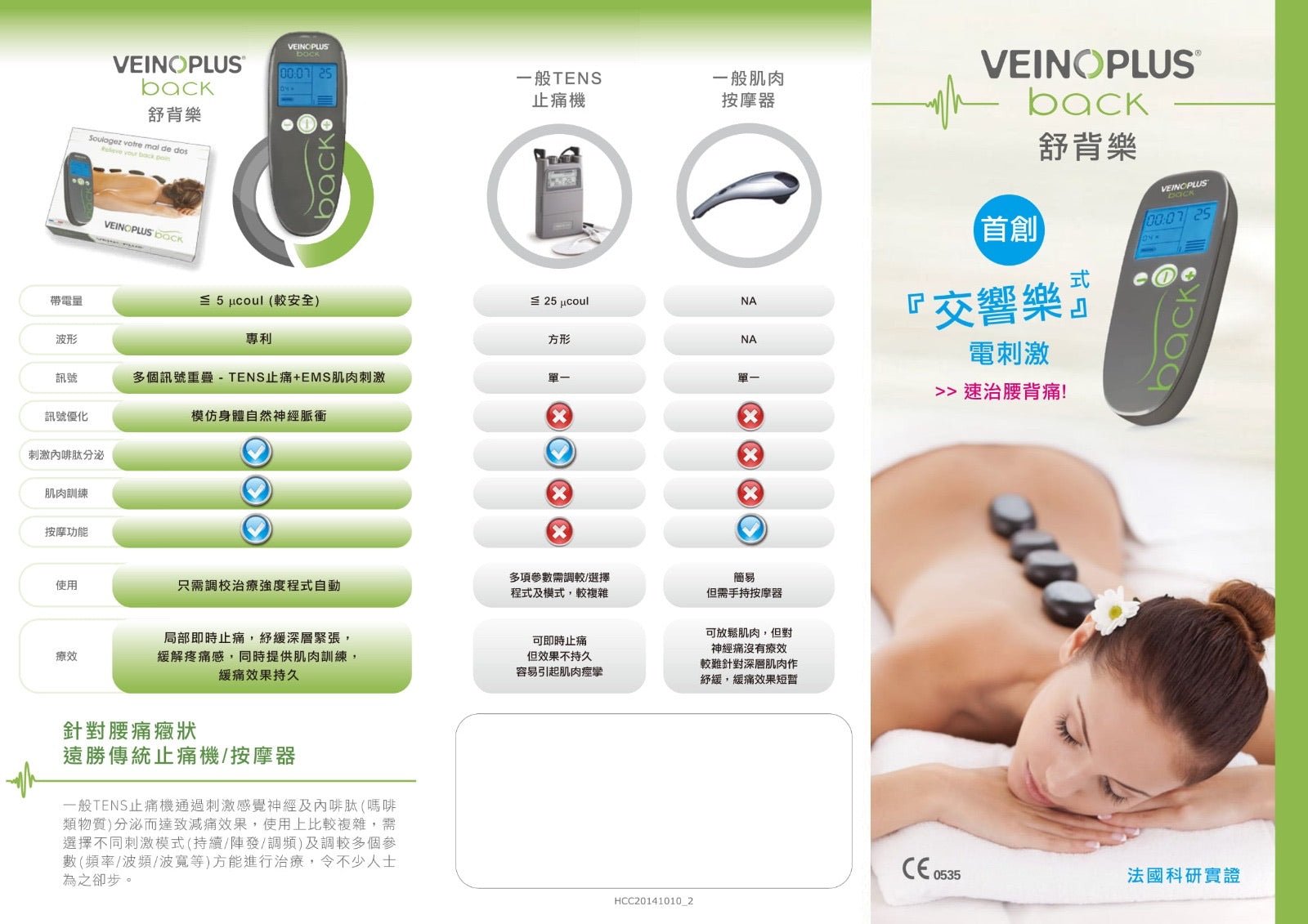 Veinoplus Back - Elegant Beauty - Veinoplus