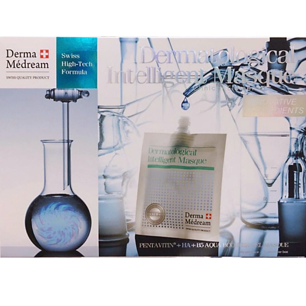 Derma Medream Pentavitin® + HA + B5 Aqua Booster Gel Masque (30g x 10) - Elegant Beauty-Derma Medream