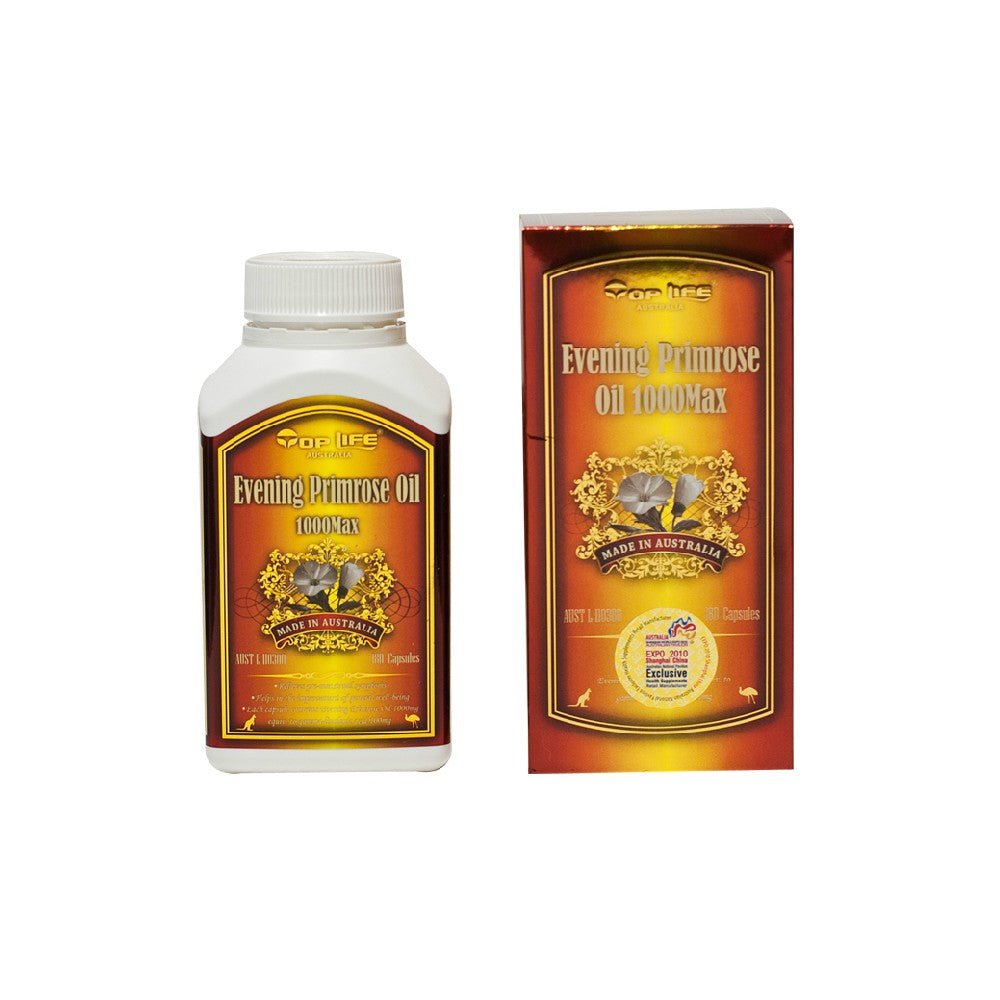 (Expired Date 04/2026) Top Life Evening Primrose Oil 1000Max - Elegant Beauty - Top Life